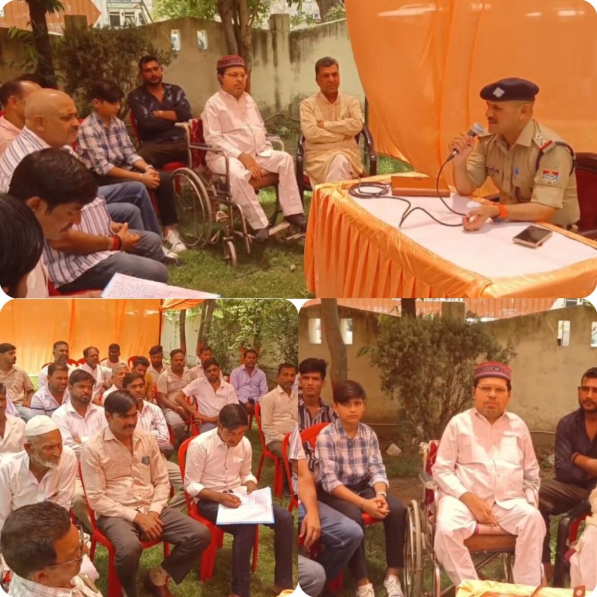 ईद-उल-अजहा को लेकर रानीपुर कोतवाली में शांति समिति की बैठक आयोजित