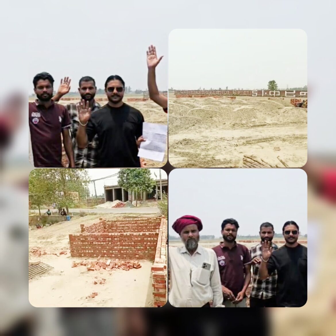 बिसटी रोड पर निर्माणाधीन सीड प्लांट का ग्रामीणों ने किया विरोध, परिवार समेत धरने की चेतावनी