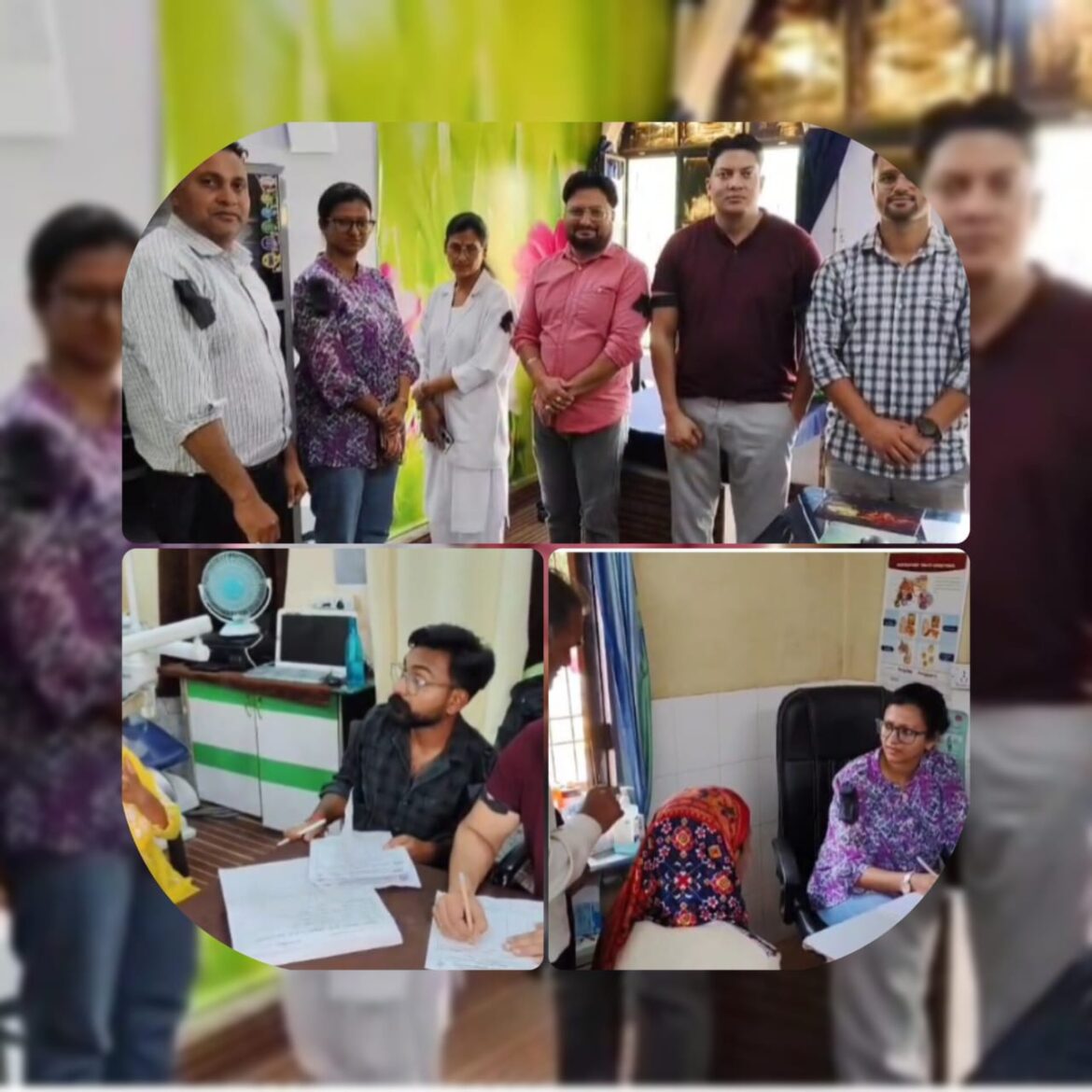 मानदेय न मिलने से नाराज़ एनएचएम कर्मियों का विरोध प्रदर्शन, आंदोलन की चेतावनी