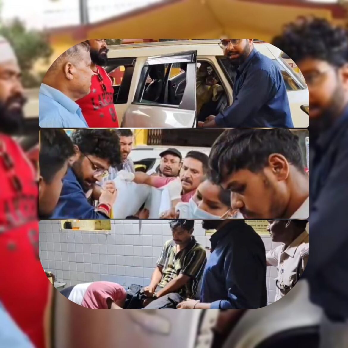 खेतीखान के पास बाइक-बोलेरो की टक्कर, सेना का जवान व पत्नी घायल