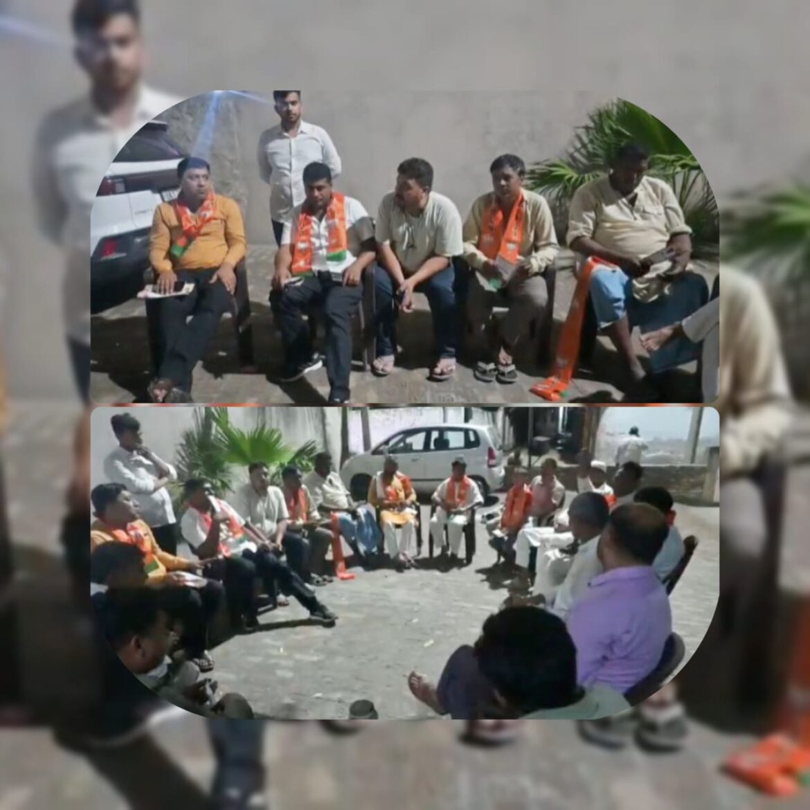 सिकंदरपुर भैसवाल में भाजपा कार्यकर्ताओं ने मोदी सरकार की कल्याण योजनाओं का प्रचार-प्रसार किया