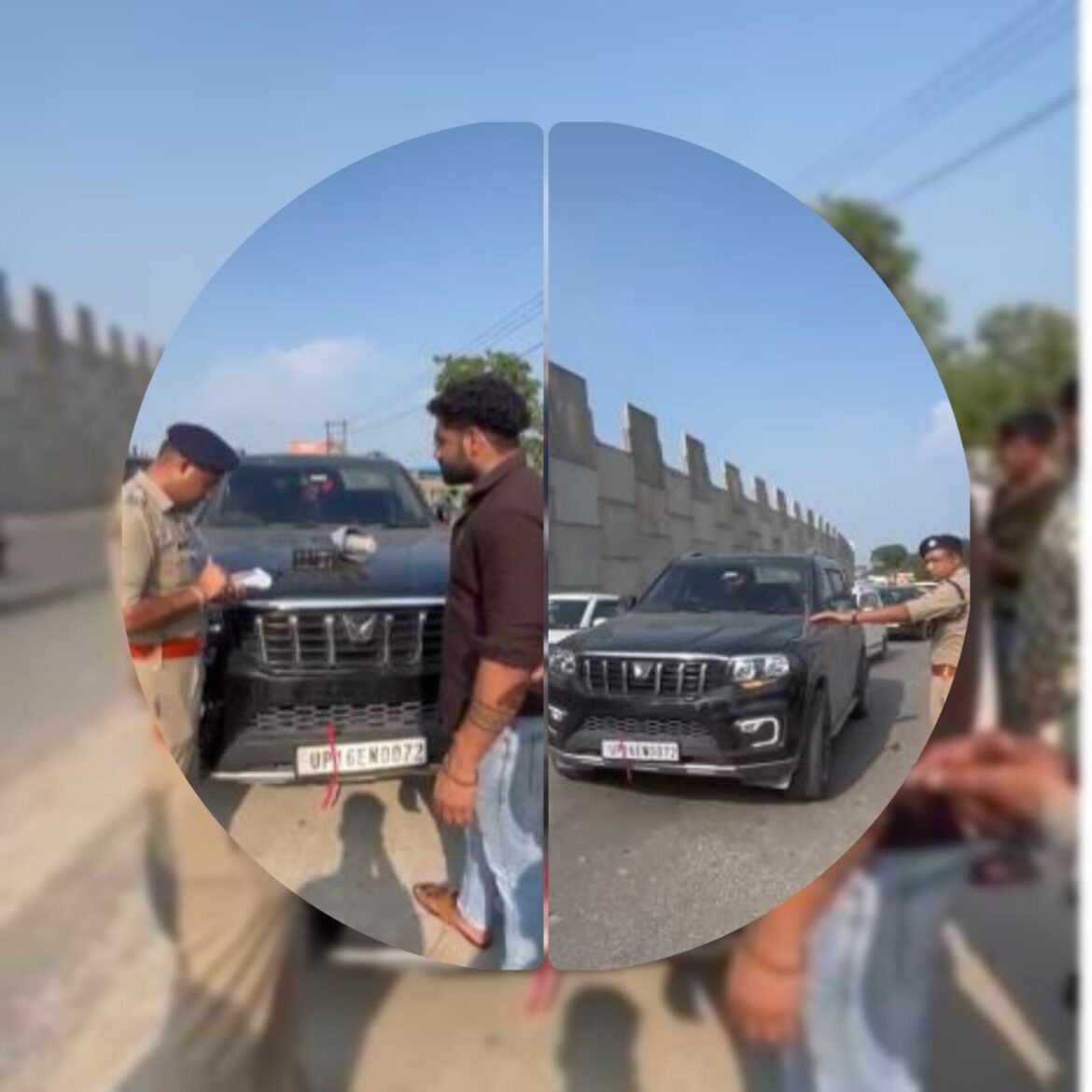 हरिद्वार के बहादराबाद में तेज़ हूटर बजाती स्कॉर्पियो पुलिस के हत्थे, ऑपरेशन ‘लगाम’ के तहत कार्रवाई तेज