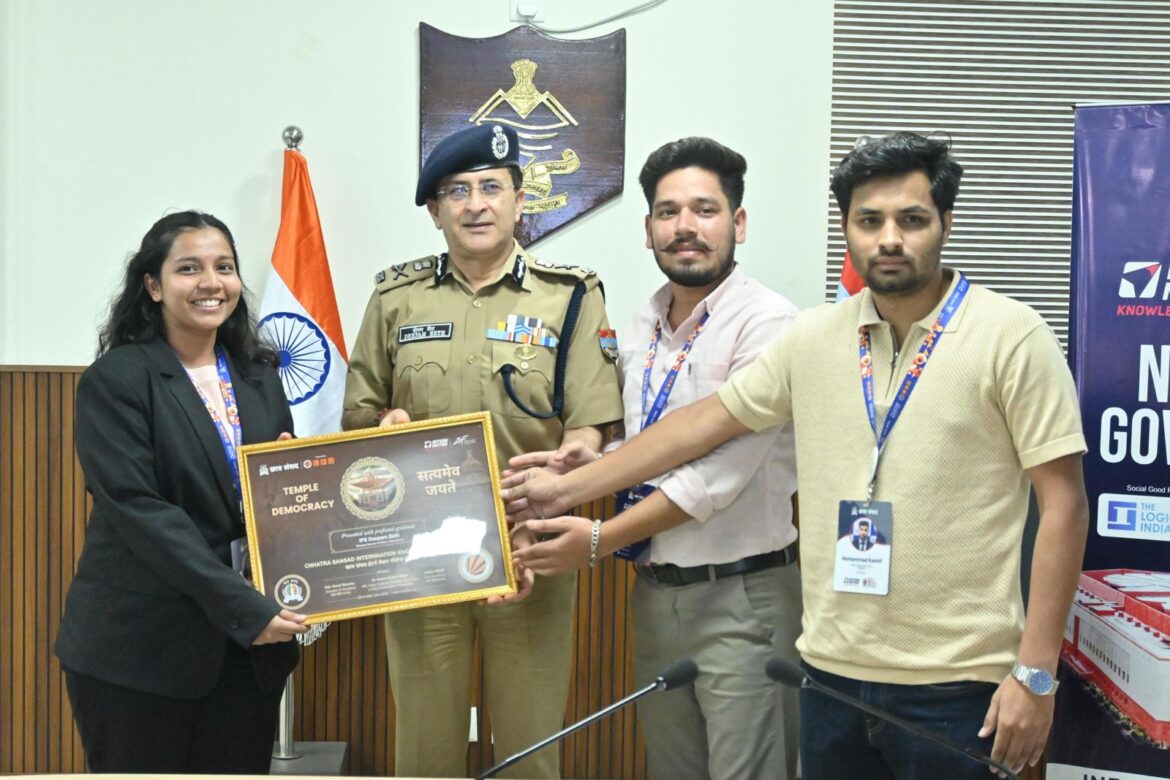 छात्र संसद इंडिया के प्रतिनिधिमंडल ने उत्तराखंड DGP से की भेंट, कानून व्यवस्था पर हुई गहन चर्चा