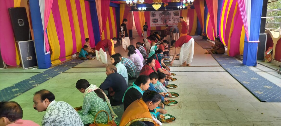 श्री पंचेश्वर महादेव मंदिर में श्रीमद् भागवत कथा का समापन, महाप्रसाद भंडारे में उमड़ा श्रद्धालुओं का सैलाब