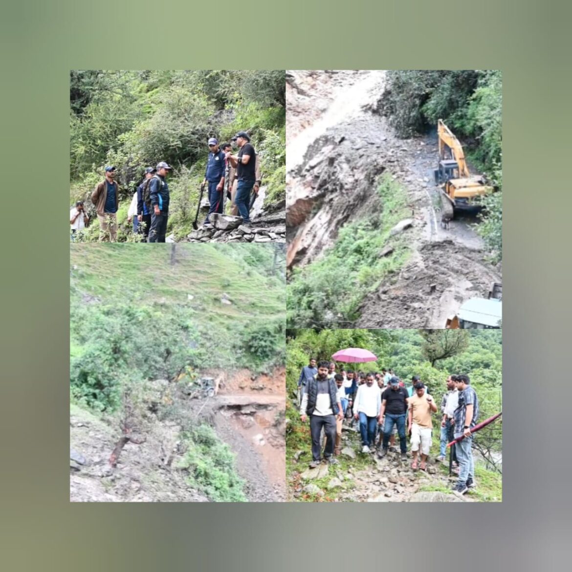 उत्तरकाशी: सिलाई बैण्ड में भूस्खलन के बाद यमुनोत्री यात्रा फिर शुरू, डीएम ने स्यानचट्टी पहुंचकर लिया व्यवस्थाओं का जायजा