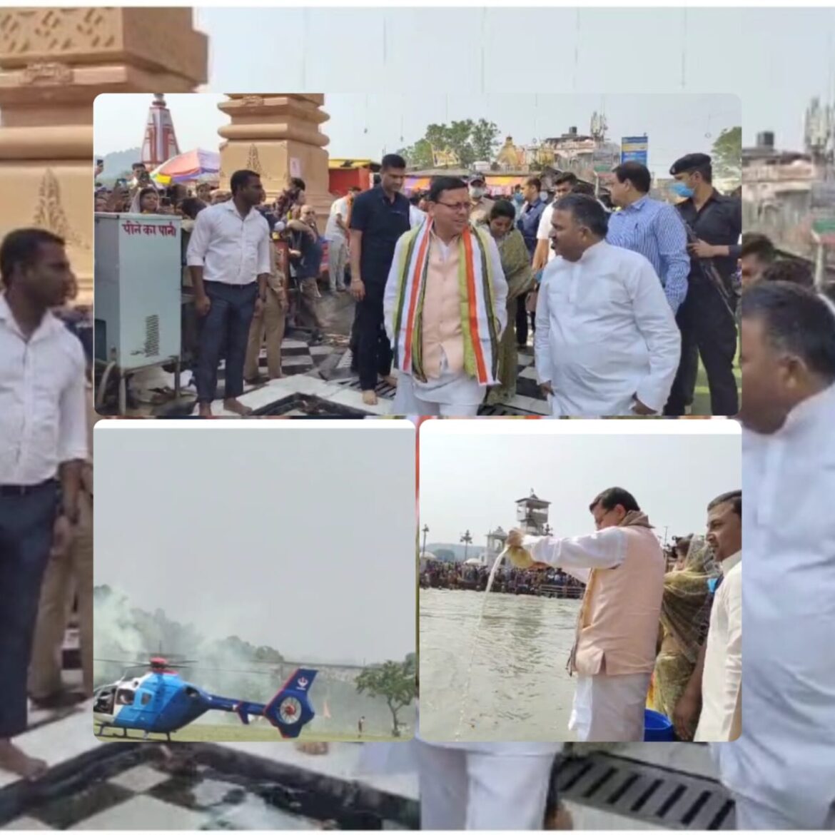 हरिद्वार दौरे पर उत्तराखंड के मुख्यमंत्री पुष्कर सिंह धामी, कांवड़ मेला-2025 की तैयारियों का लिया जायजा