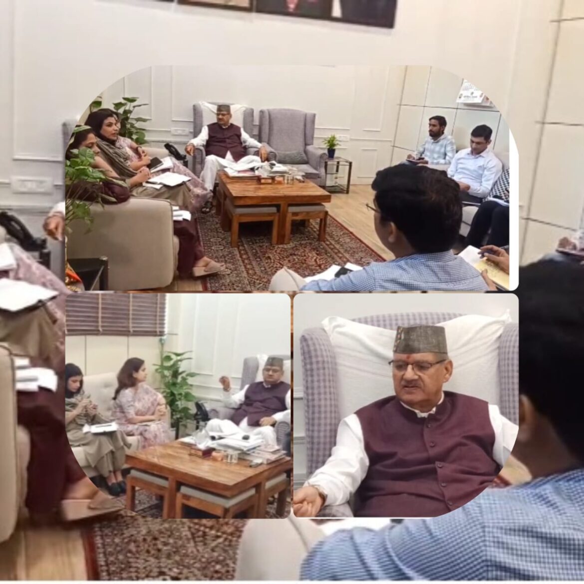 ग्राम्य विकास मंत्री गणेश जोशी ने की सड़क और एनआरएलएम की समीक्षा बैठक, एप्रोच रोड निर्माण के दिए निर्देश