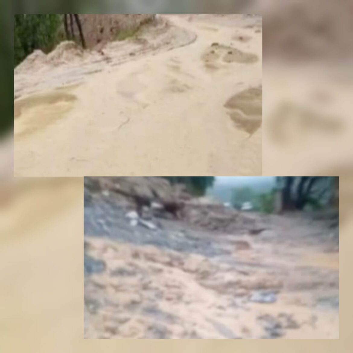 चमोली में भारी बारिश से बद्रीनाथ हाईवे अवरुद्ध, नंदप्रयाग और कर्णप्रयाग के बीच मलबा गिरा