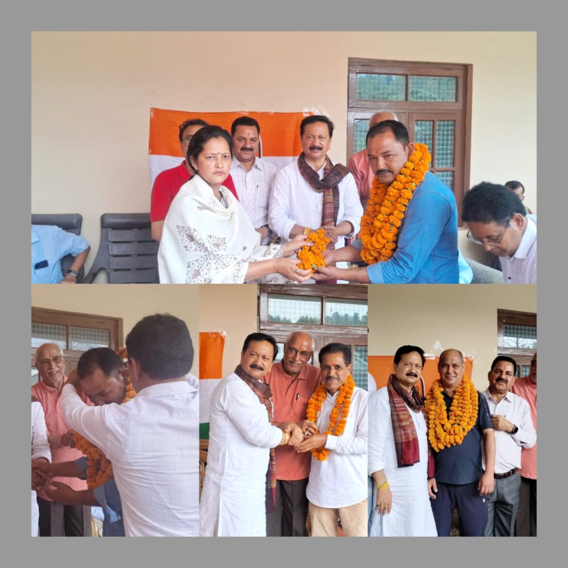 ताड़ीखेत ब्लॉक: थकुलाड़ी और बमस्यूं में निर्विरोध ग्राम प्रधान चुने जाने पर कांग्रेस अध्यक्ष करन माहरा ने दी बधाई