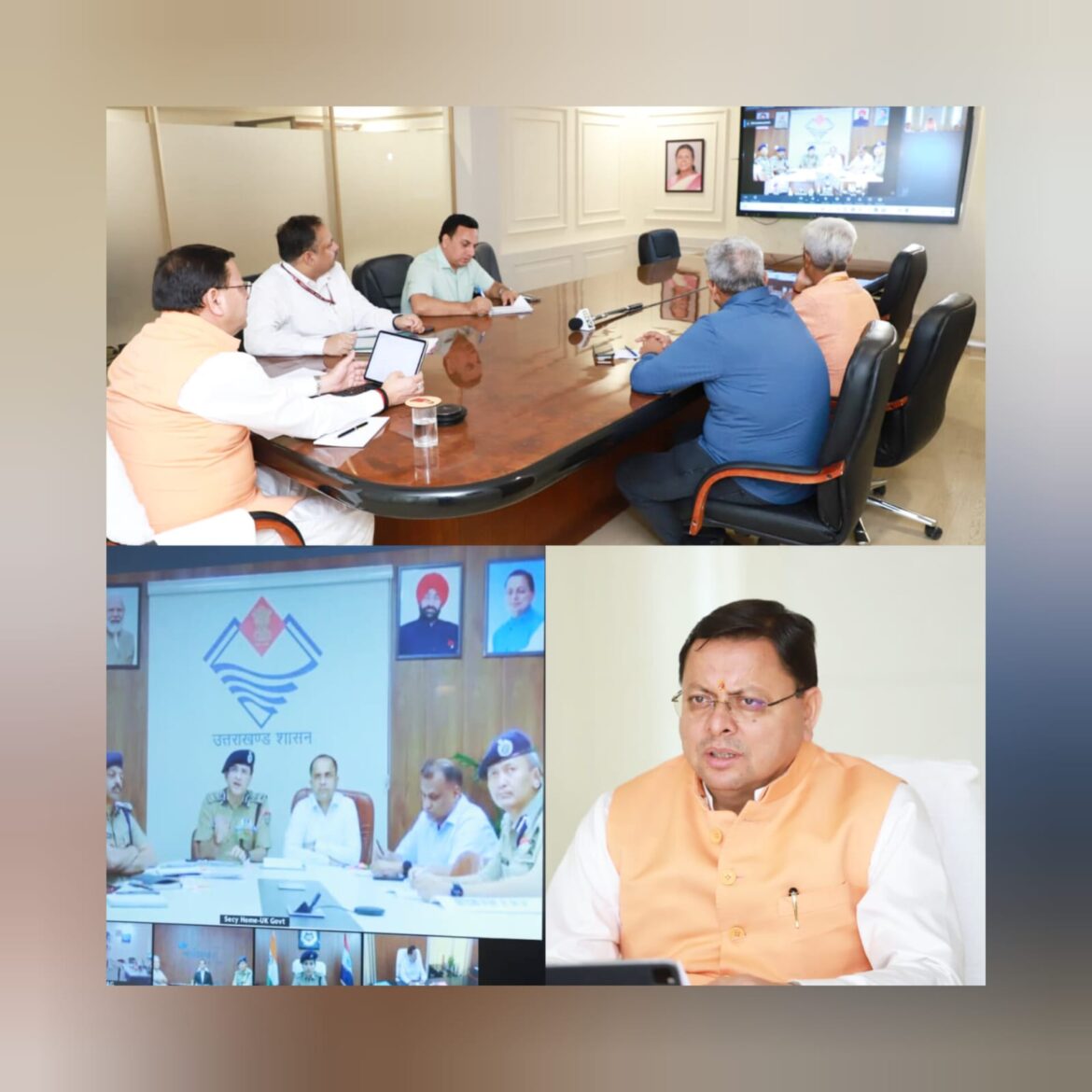 मुख्यमंत्री धामी ने दी सख्त हिदायतें: कानून-व्यवस्था, कांवड़ यात्रा और आपदा प्रबंधन पर उच्चस्तरीय बैठक