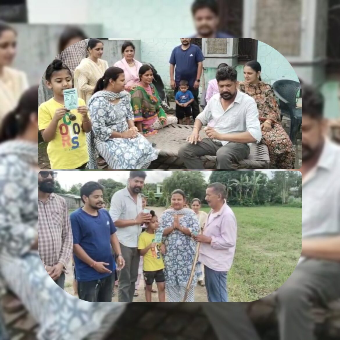 पत्तापानी से पंचायत चुनाव में मनप्रीत कौर ने तेज किया जनसंपर्क अभियान