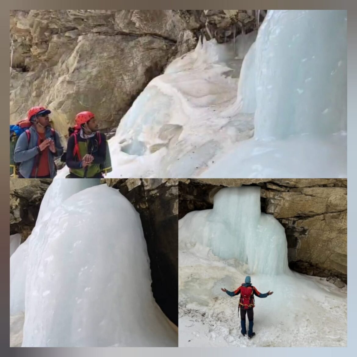 नीलापानी में बर्फ से बने ‘नीलेश्वर महादेव’ के हुए दर्शन, अमरनाथ जैसे बाबा बर्फानी का स्वरूप