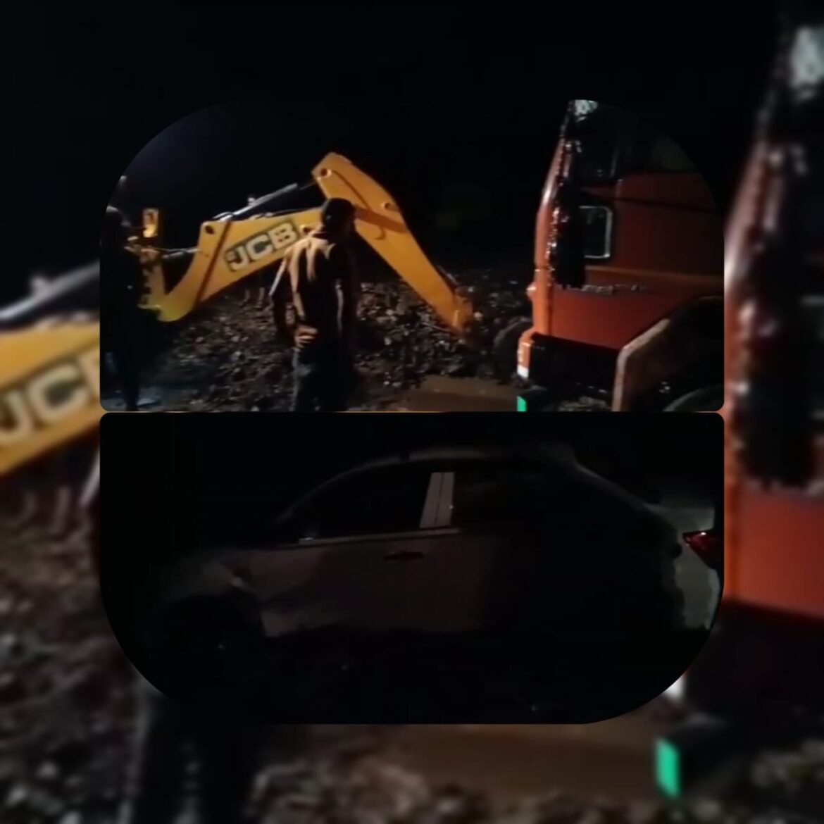 मूसलाधार बारिश से संतोला और चुयरानी में भारी मलबा, लोहाघाट-पिथौरागढ़ राष्ट्रीय राजमार्ग बंद