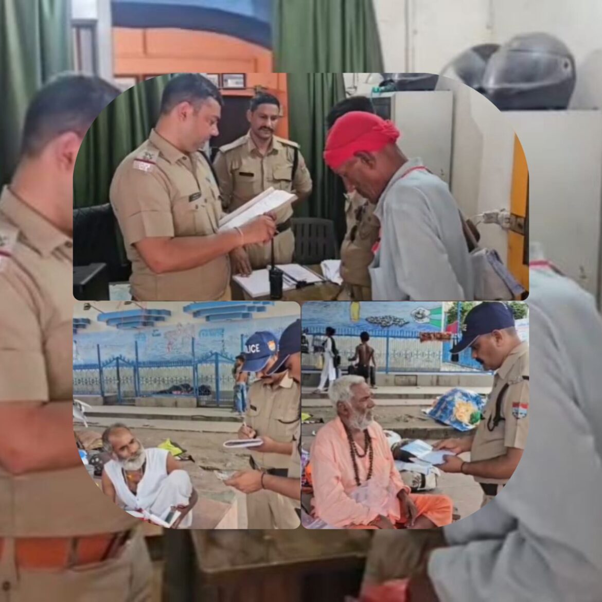ऑपरेशन कालनेमि के तहत त्रिवेणी घाट पर ऋषिकेश पुलिस का एक्शन, पाखंडी बाबाओं की हुई चेकिंग