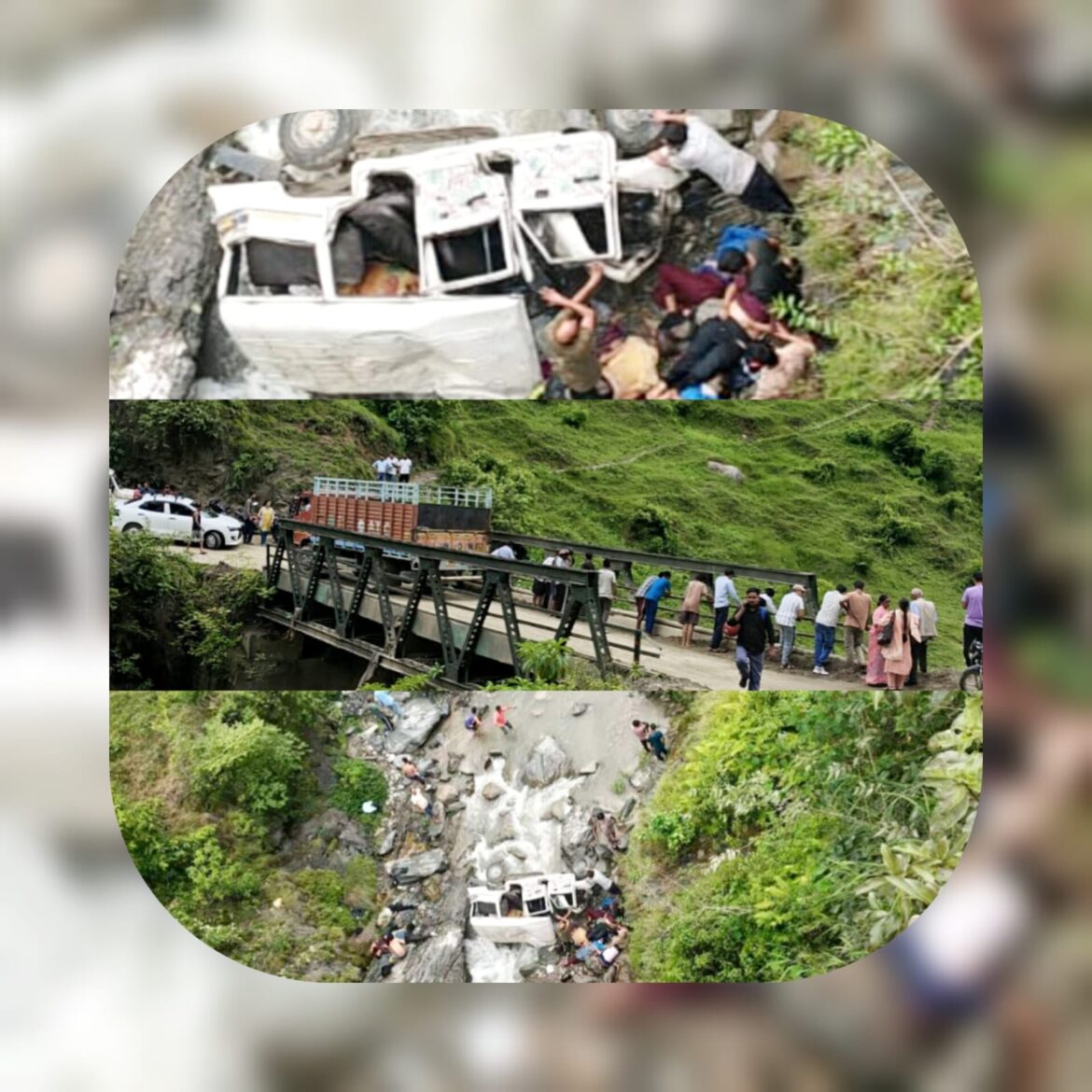 पिथौरागढ़ में भीषण सड़क हादसा: मुवानी पुल के पास 200 मीटर गहरी खाई में गिरी गाड़ी, 8 की मौके पर मौत