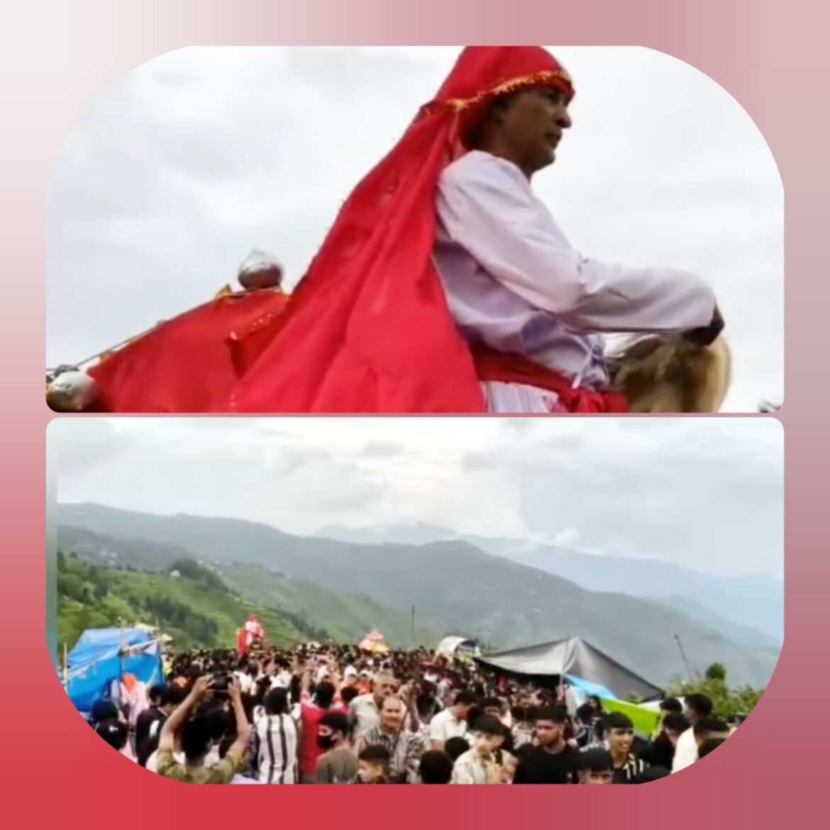 ब्रह्मा देवता की रथ यात्रा के साथ बिंडा तिवारी में हरेला महोत्सव का भव्य समापन