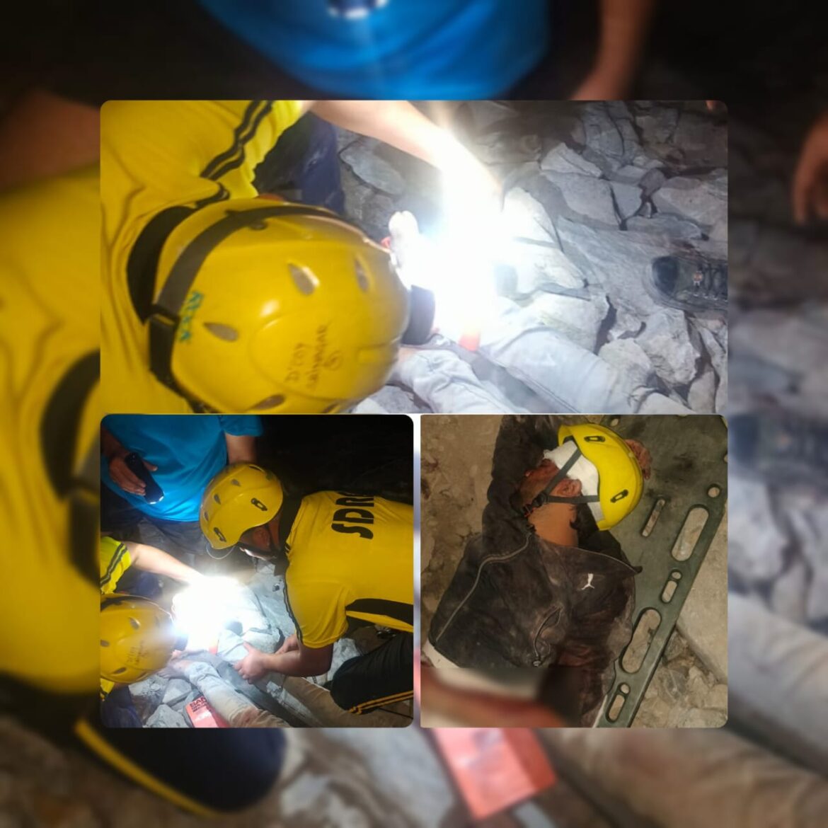 देवप्रयाग के पास खाई में गिरी बाइक, SDRF ने किया सफल रेस्क्यू, घायल अस्पताल में भर्ती