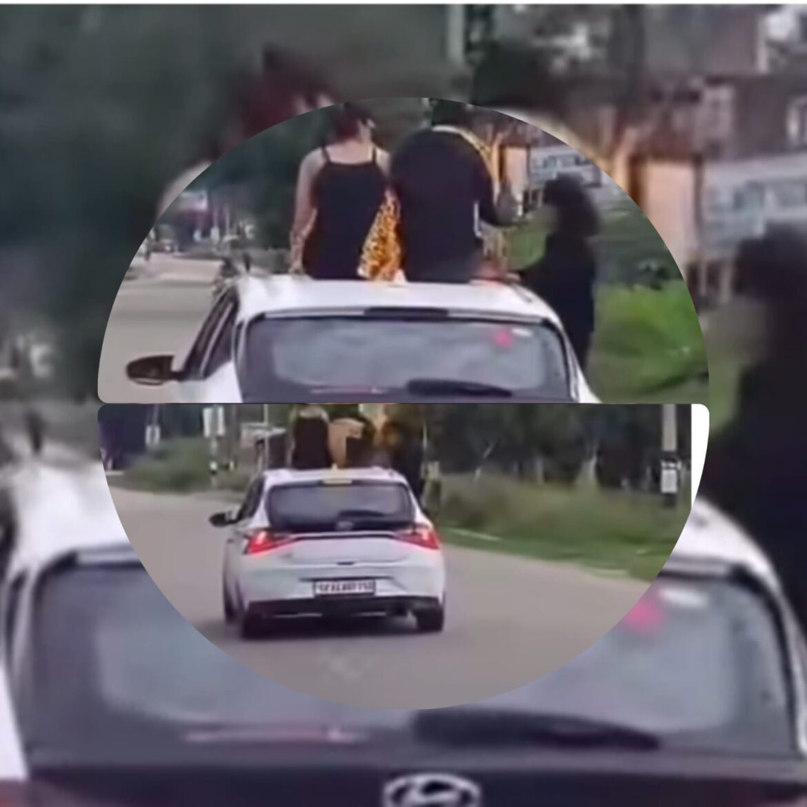 हरिद्वार के बैरागी कैंप में युवतियों का जानलेवा स्टंट