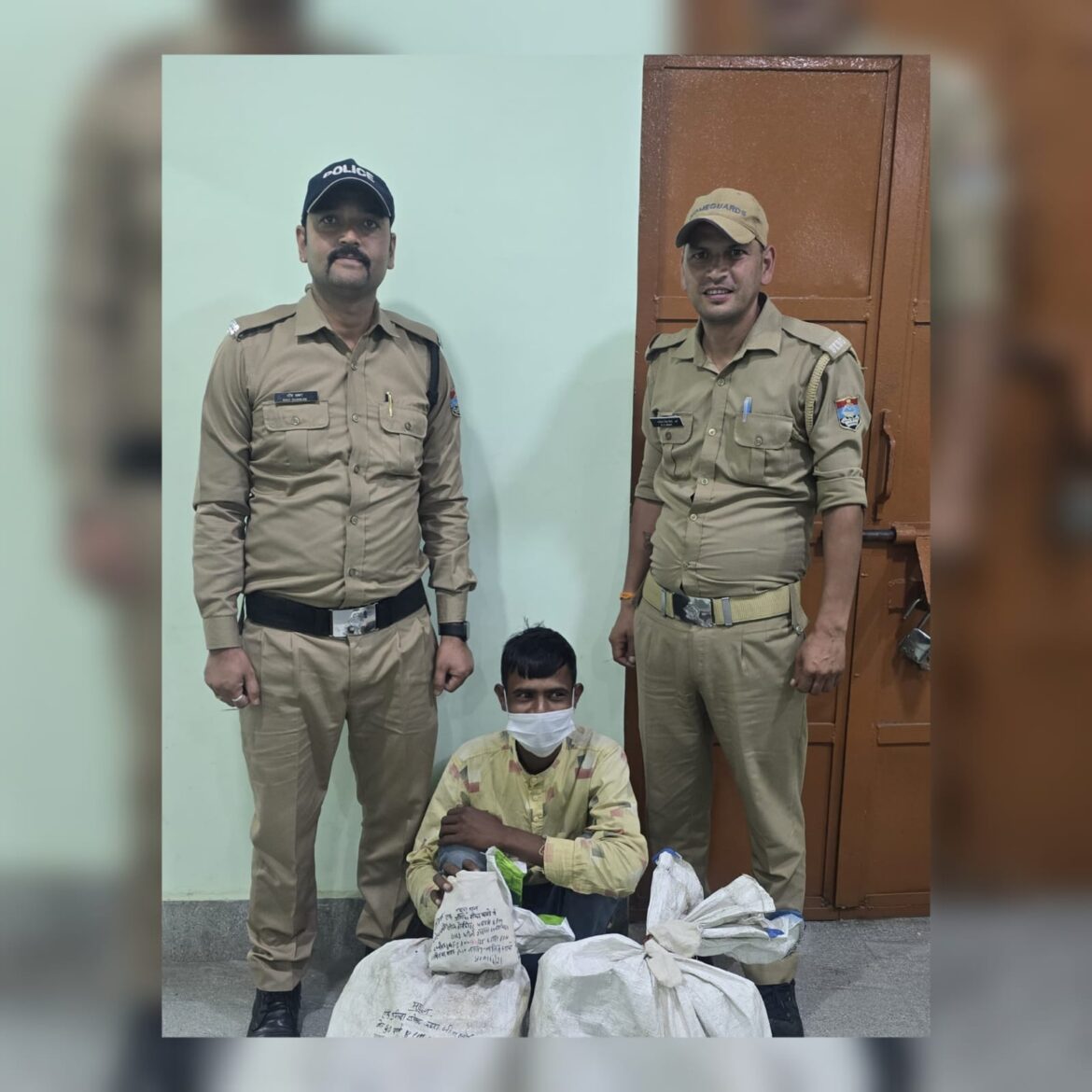 पंचायत चुनाव से पहले अवैध शराब बरामद: भीमताल पुलिस ने 102 पव्वों के साथ एक अभियुक्त को किया गिरफ्तार