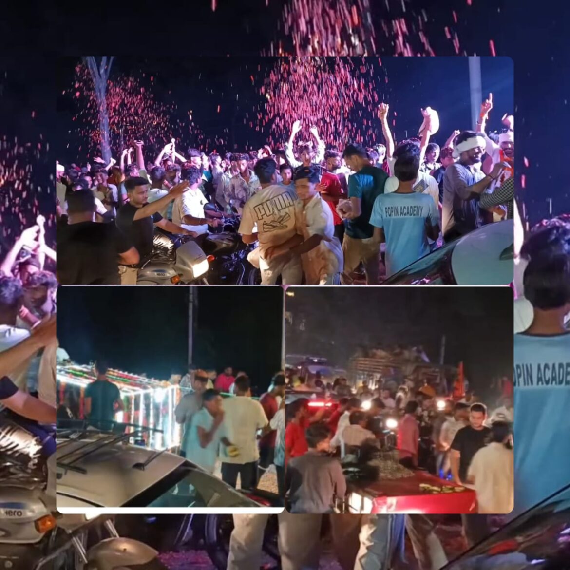 गंगा-जमुनी तहज़ीब की अनूठी मिसाल: सालियर गांव में मुस्लिम समाज ने शिवभक्तों पर बरसाए फूल