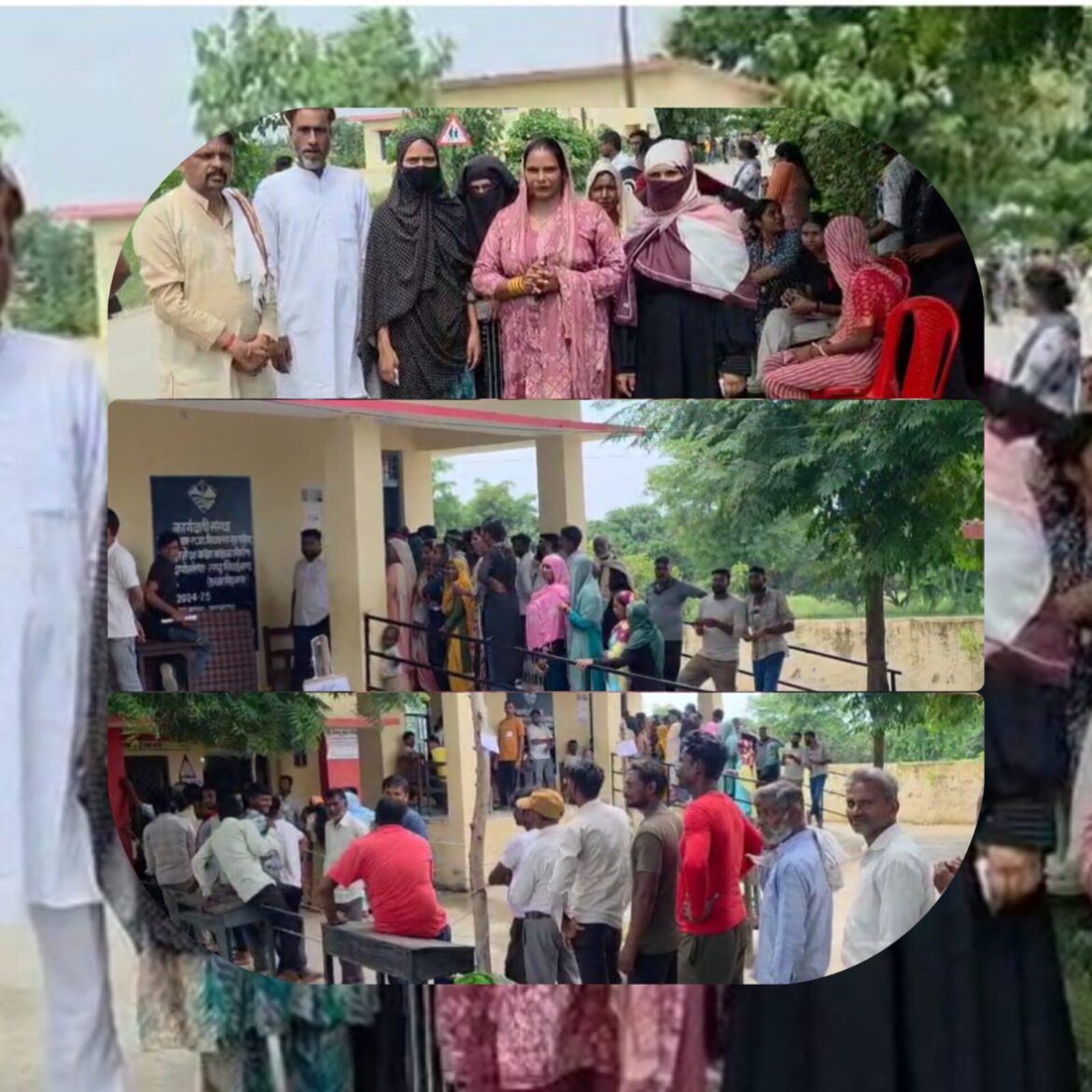 पंचायत चुनाव में जनप्रतिनिधियों ने निभाई जिम्मेदारी, मतदान केंद्रों का किया निरीक्षण