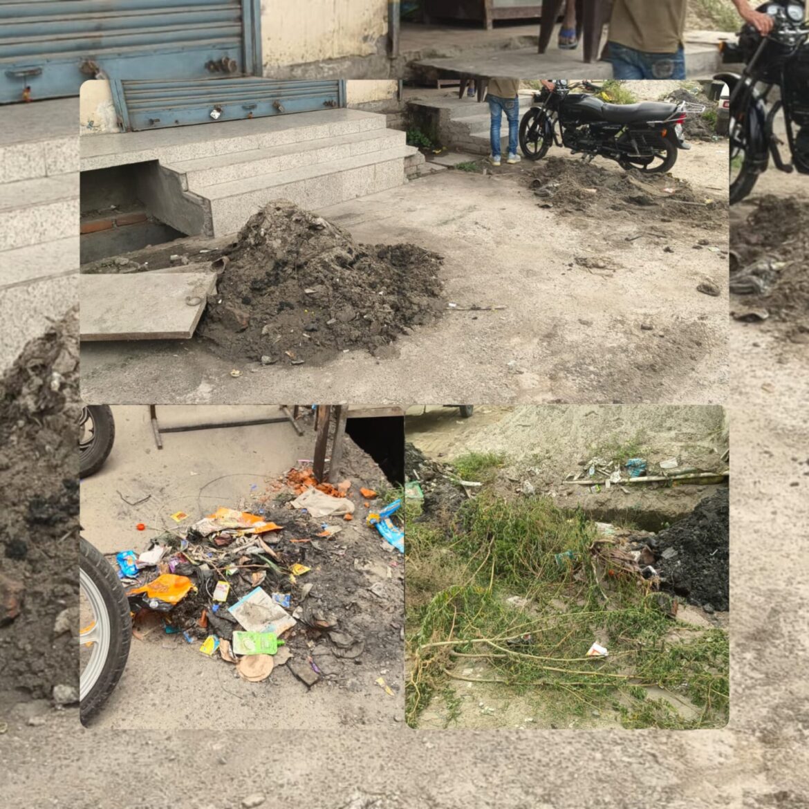 वार्ड 07 में सफाई व्यवस्था चरमराई, कूड़े के ढेर और बंद हाईमास्ट लाइटों से नाराज़ जनता