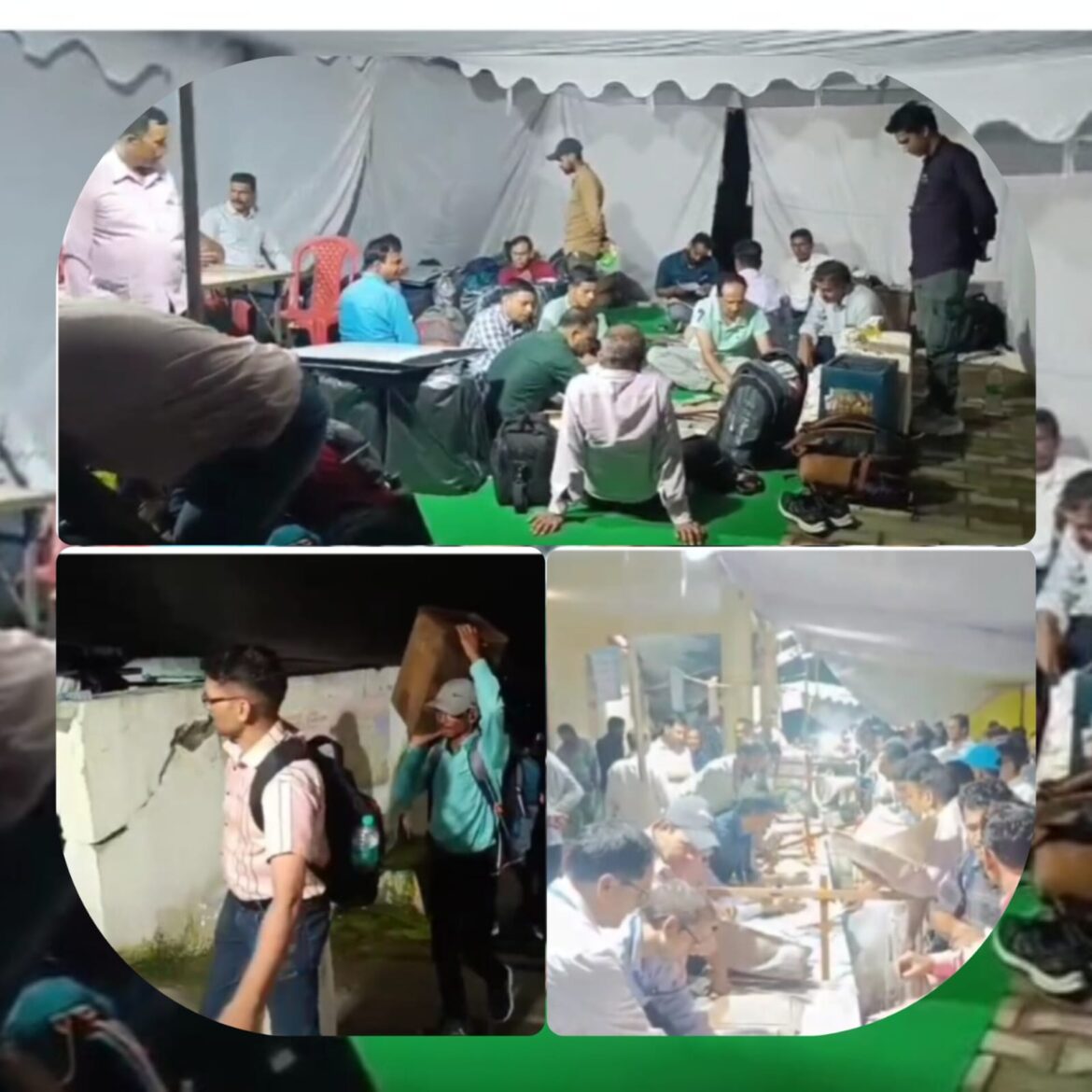 पंचायत चुनाव के पहले चरण का मतदान शांतिपूर्ण सम्पन्न, बैलेट बॉक्स स्ट्रॉन्ग रूम में सुरक्षित सील