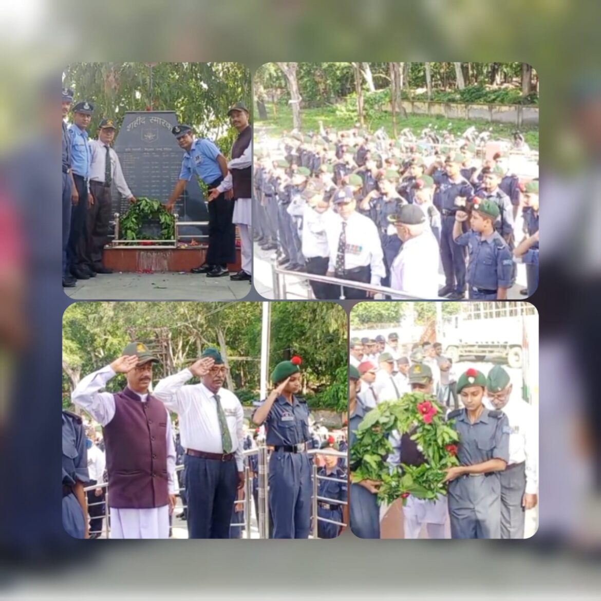 कारगिल विजय दिवस पर पूर्व सैनिकों ने दी श्रद्धांजलि, वीरता की गाथाएं की साझा