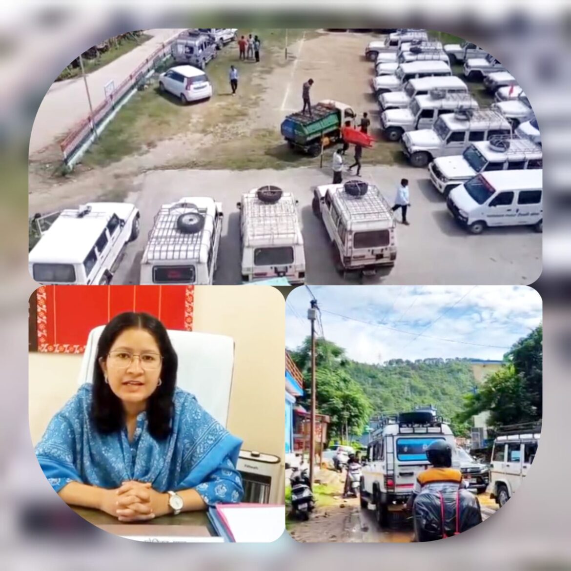 चंपावत में त्रिस्तरीय पंचायत चुनाव के लिए दूरस्थ क्षेत्रों को रवाना हुईं P2 पोलिंग पार्टियां