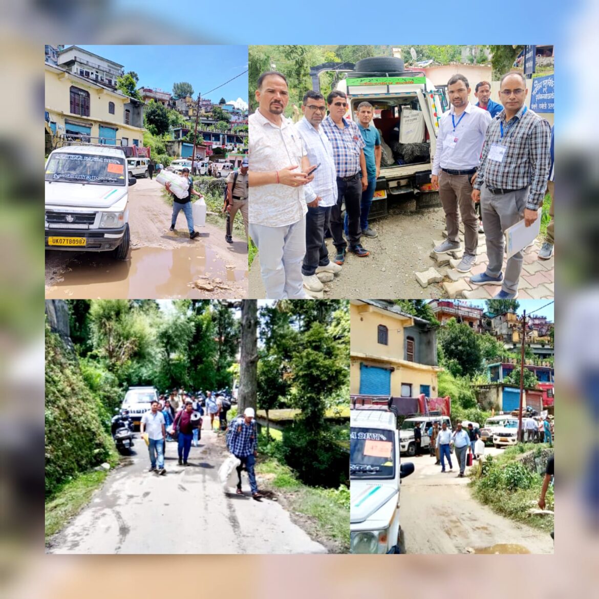 चमोली: पंचायत चुनाव के द्वितीय चरण के लिए पोलिंग पार्टियाँ रवाना, 28 जुलाई को 411 केंद्रों पर होगा मतदान