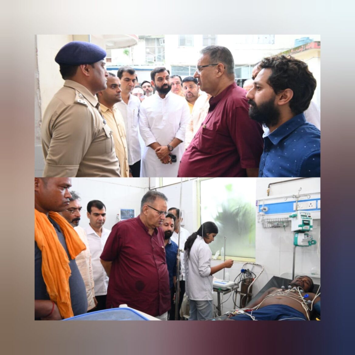 मनसा देवी मंदिर में भगदड़, छह श्रद्धालुओं की मौत; मंत्री गणेश जोशी ने पहुंचकर जताया शोक