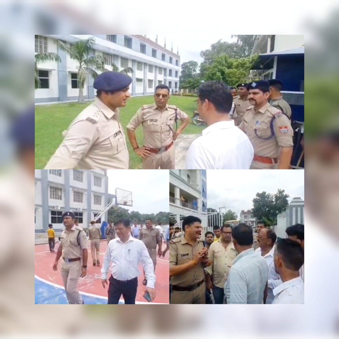 पंचायत चुनाव के दौरान शंकरपुर बूथ पर विधायक और दरोगा के बीच तीखी नोकझोंक, अधिकारियों ने संभाला मोर्चा