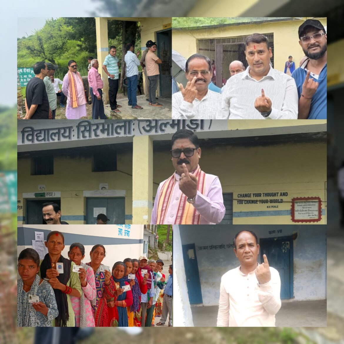 अल्मोड़ा जिले में त्रिस्तरीय पंचायत चुनाव: पांच विकासखंडों में शांतिपूर्ण मतदान जारी, दोपहर 12 बजे तक 29.73% मतदान