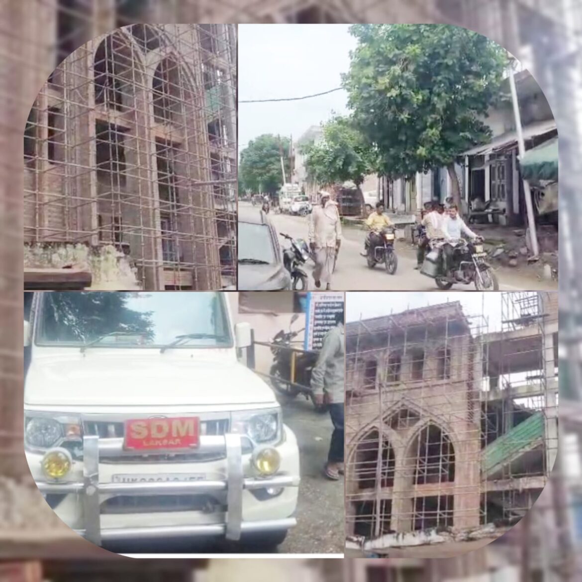 लक्सर के सुल्तानपुर में बन रही मस्जिद का निर्माण कार्य रोका गया, मुख्यमंत्री के निर्देश पर हरकत में आया प्रशासन