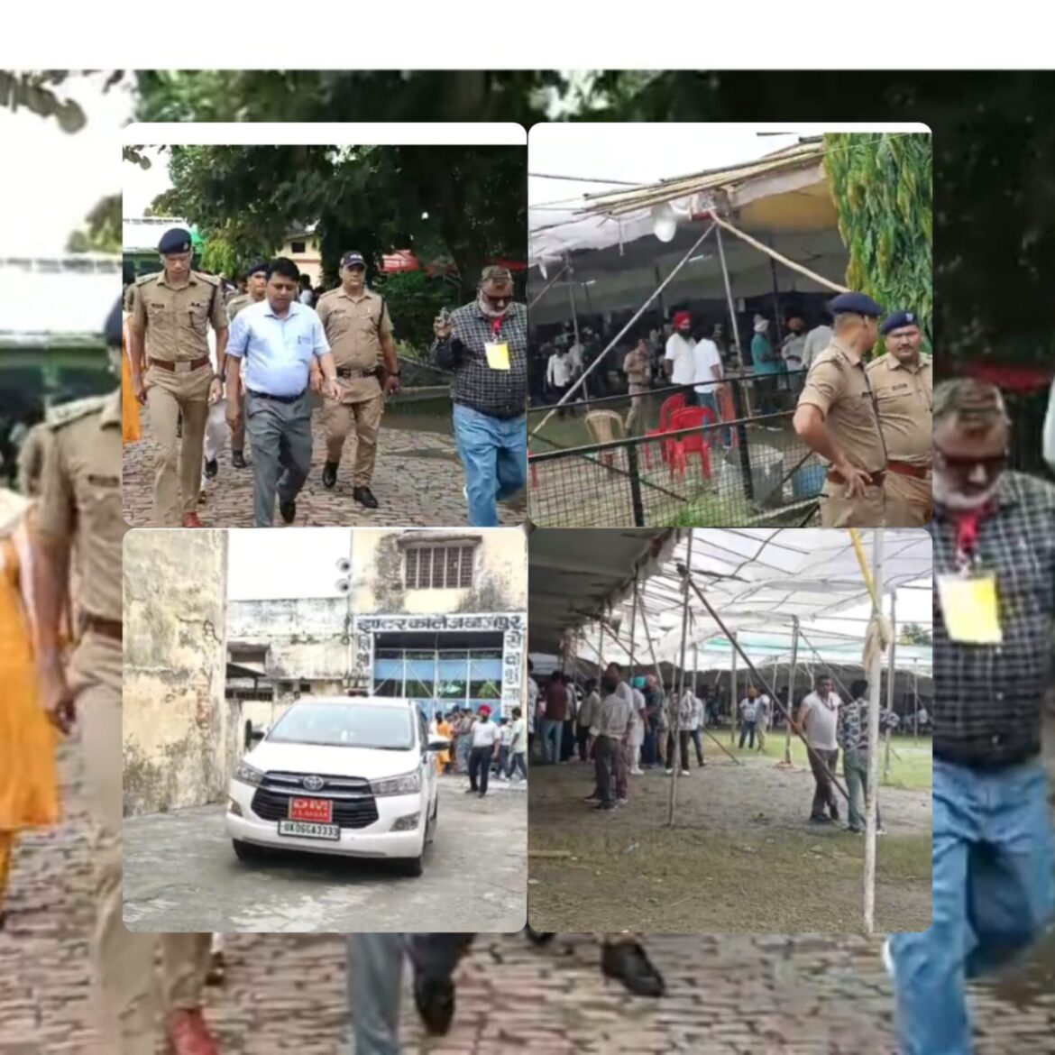 बाजपुर में मतगणना स्थल का डीएम और एसएसपी ने किया निरीक्षण, शांतिपूर्ण चुनाव के लिए प्रशासन अलर्ट मोड पर