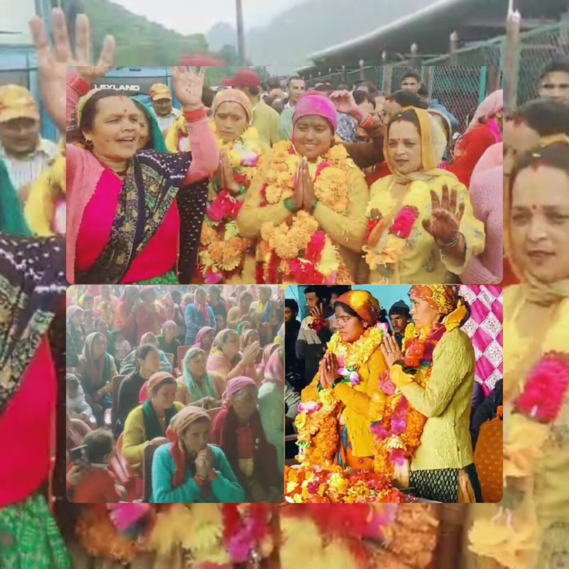 बड़ागांव में चुनाव परिणामों के बाद प्रेम और सौहार्द की अनूठी मिसाल