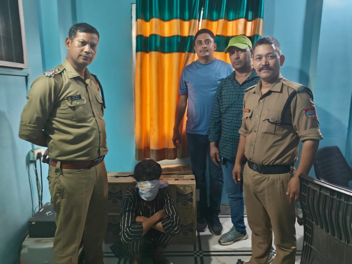 नैनीताल में SSP प्रहलाद मीणा के नेतृत्व में अवैध शराब तस्करों पर करारा प्रहार — टेंपो चालक गिरफ्तार, भारी मात्रा में अंग्रेजी शराब बरामद