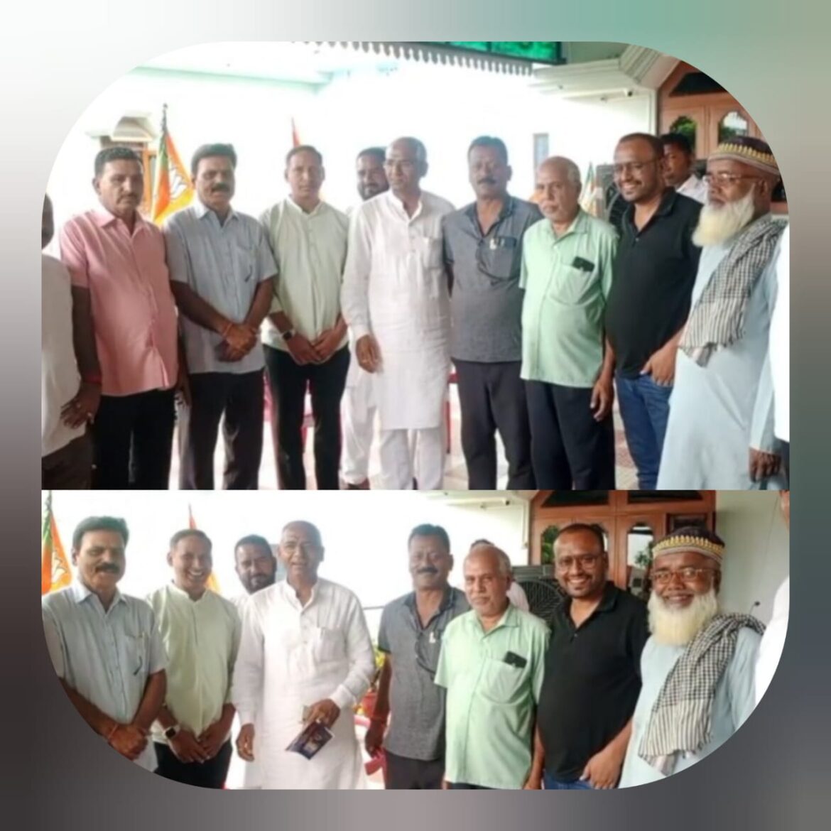 नगर पंचायत सीमा विस्तार की मांग को लेकर विधायक से मिले संघर्ष समिति के प्रतिनिधि