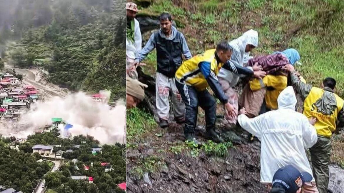 हर्षिल-धराली आपदा: रेस्क्यू ऑपरेशन में आई तेजी, अब तक 61 लोगों को किया गया शिफ्ट