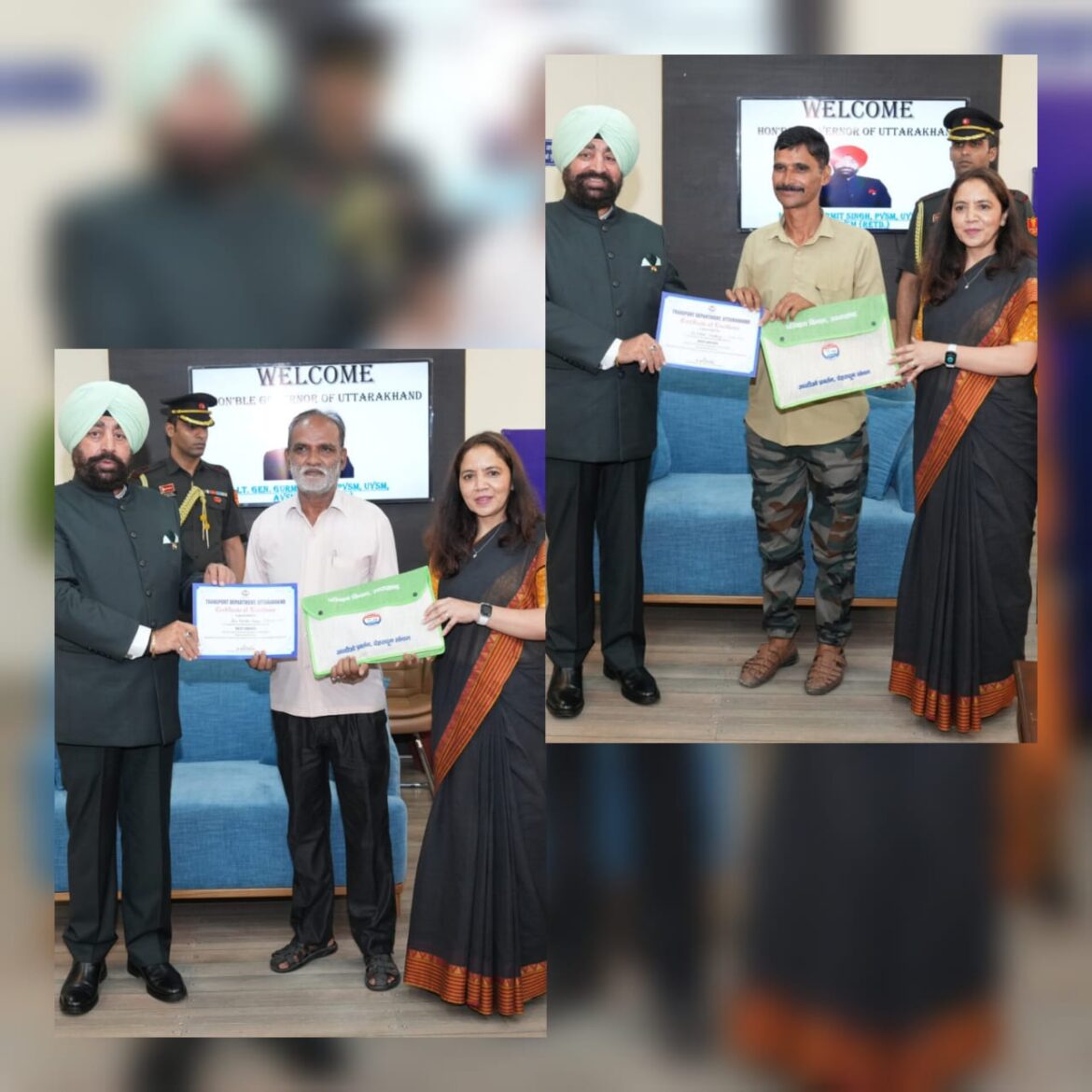 सड़क सुरक्षा सबकी ज़िम्मेदारी: राज्यपाल गुरमीत सिंह