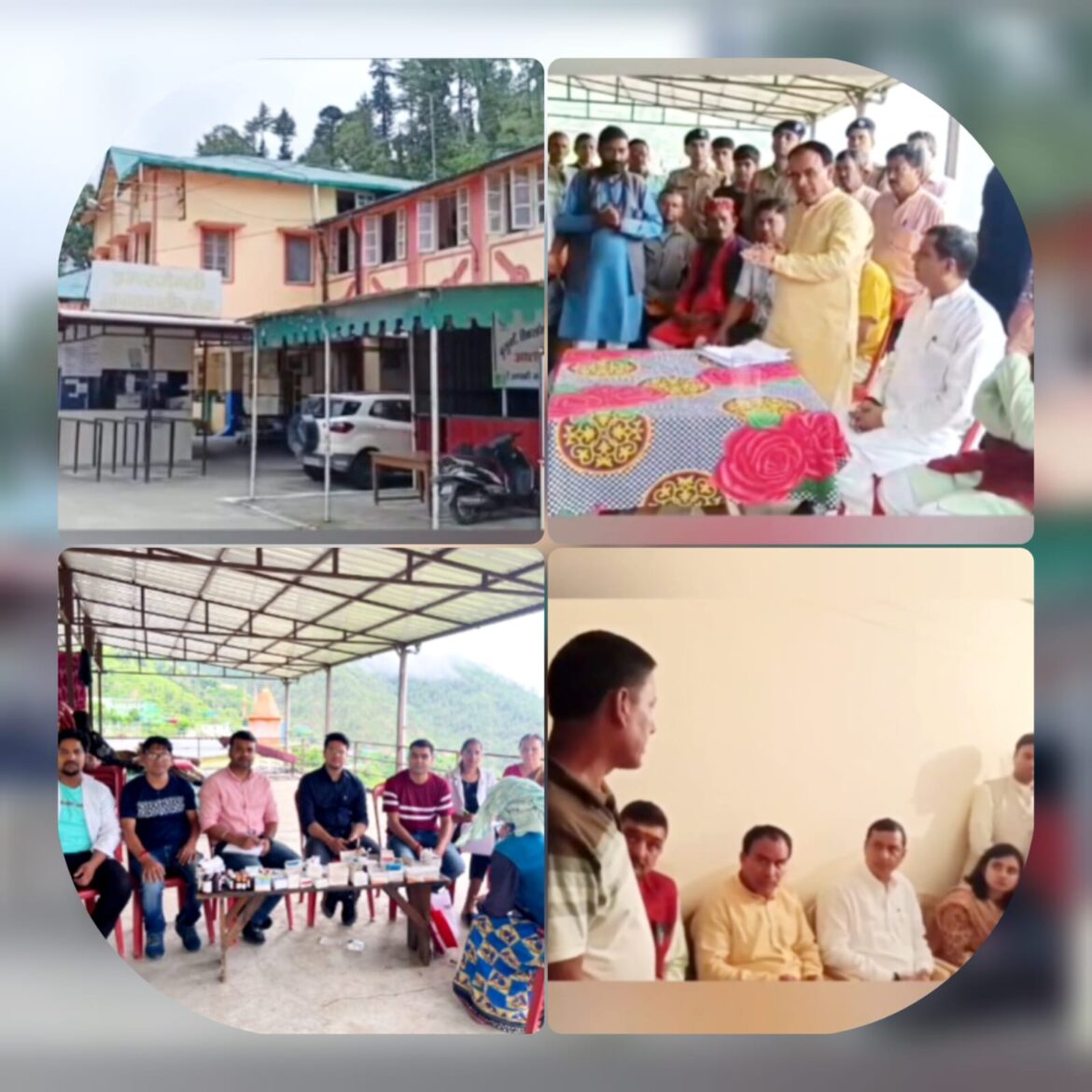 आपदाग्रस्त क्षेत्रों में स्वास्थ्य विभाग ने बढ़ाया मोर्चा, स्वतंत्रता दिवस पर सैंजी गांव में लगा स्वास्थ्य शिविर