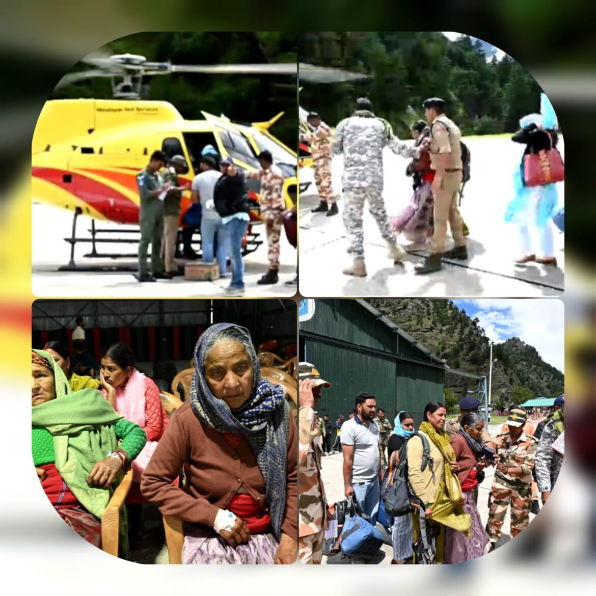 आपदा प्रभावित धराली क्षेत्र में हेली सेवाएं बनीं जीवनदायिनी, तीन मरीजों को हेलीकॉप्टर से भेजा गया जिला चिकित्सालय