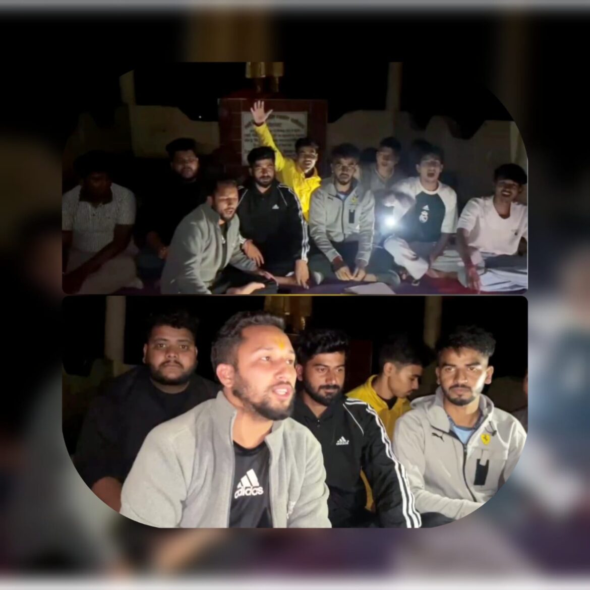 लोहाघाट महाविद्यालय में छात्रों का अनिश्चितकालीन धरना, रात्रि कालीन आंदोलन शुरू