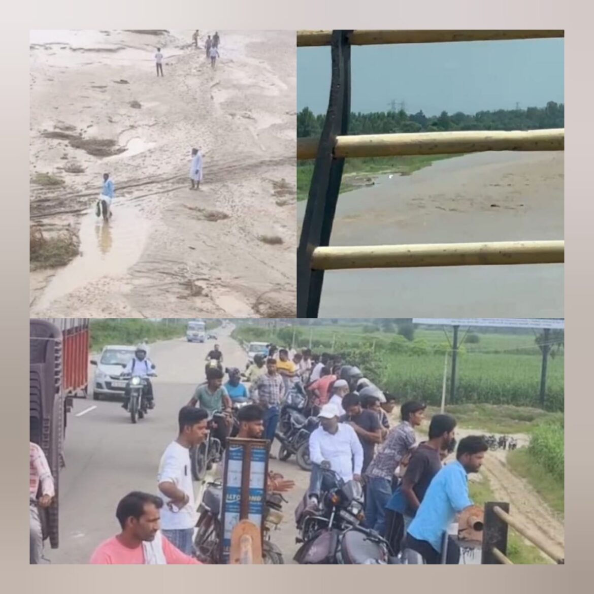 रुड़की रामपुर में नदी में बहकर लापता ग्रामीण का शव बरामद