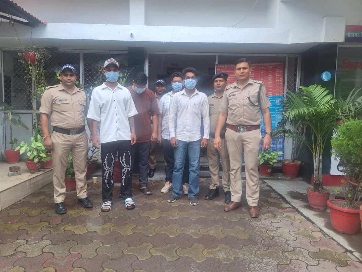 नैनीताल पुलिस का बड़ा ऑपरेशन : कुख्यात आईटीआई गैंग की दहशत का अंत, गैंगलीडर समेत चार गिरफ्तार