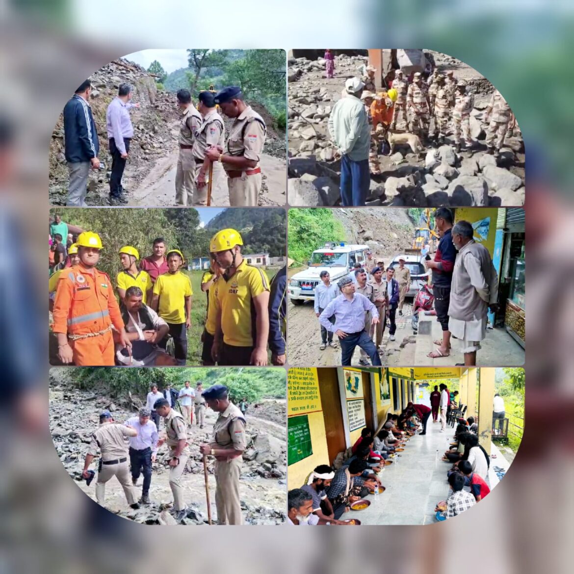 आसमानी आफत से सहमा थराली, यातायात–बिजली–पेयजल आपूर्ति ठप