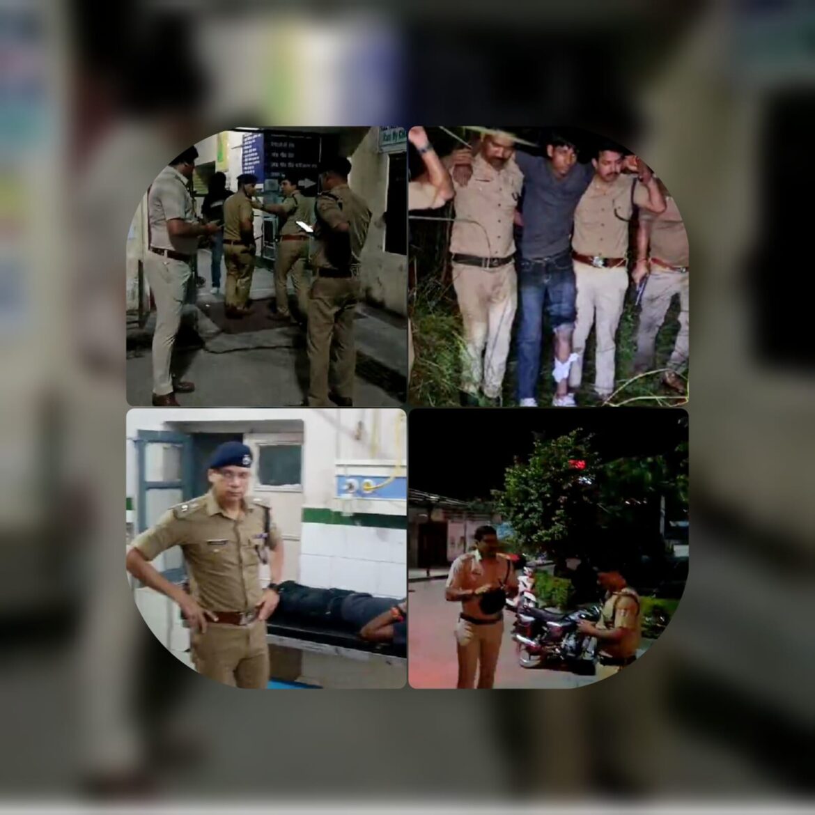 काशीपुर: पुलिस और बदमाशों में मुठभेड़, एक घायल – दो गिरफ्तार