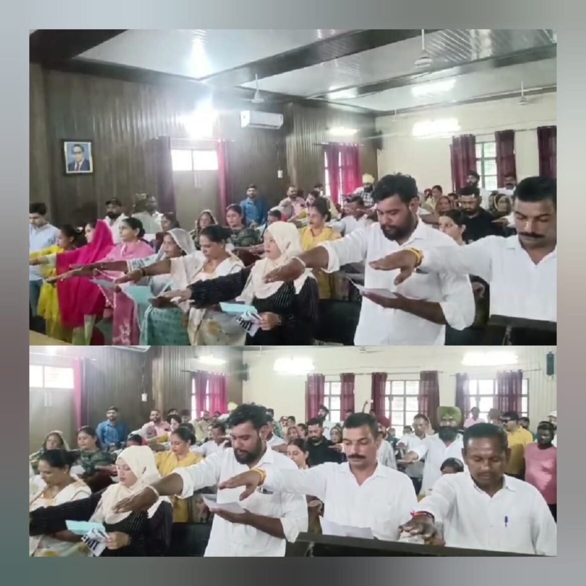 नवनिर्वाचित ग्राम प्रधानों ने ली गोपनीयता की शपथ