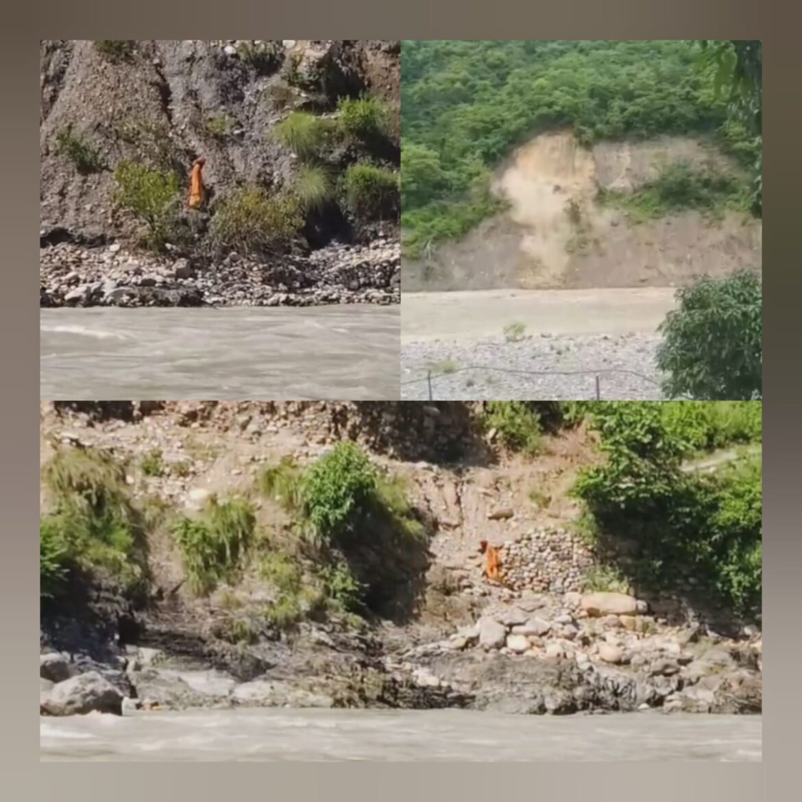 आपदा से क्षतिग्रस्त पंचेश्वर–रामेश्वर धाम पैदल मार्ग, हादसे का खतरा