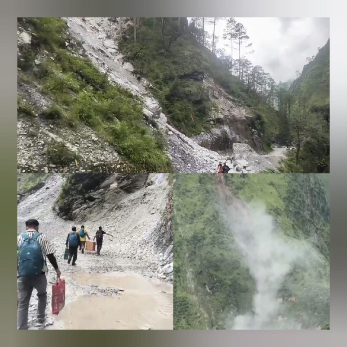 निजमुला घाटी के गांव सड़क संपर्क से कटे, ग्रामीणों की जिंदगी दांव पर